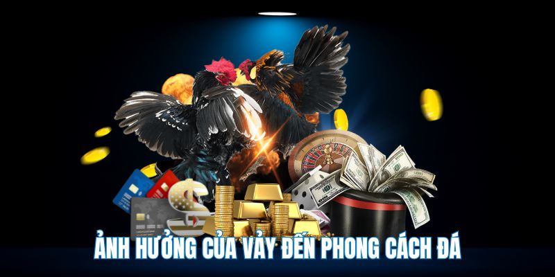 Ảnh hưởng của vảy đến phong cách đá